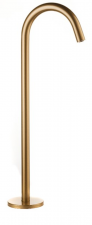 Stunning free standing bath spout - gold - 750mm